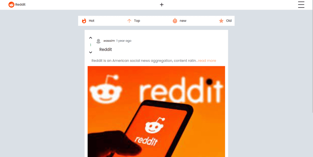 Reddite Clone